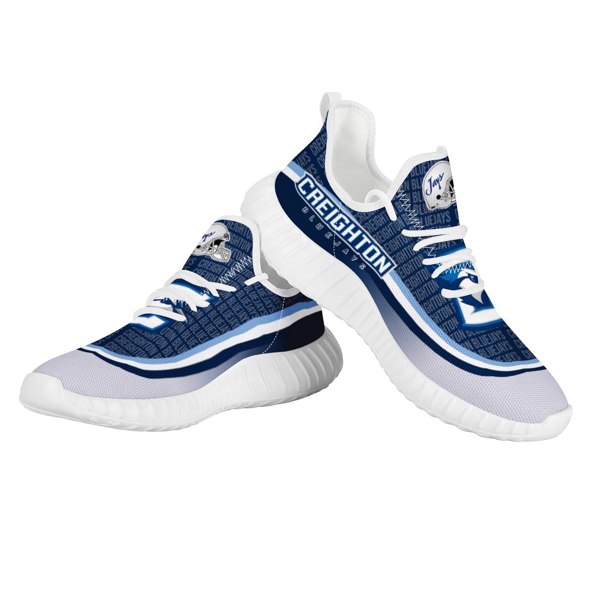 Women's Toronto Blue Jays Mesh Knit Sneakers/Shoes 001